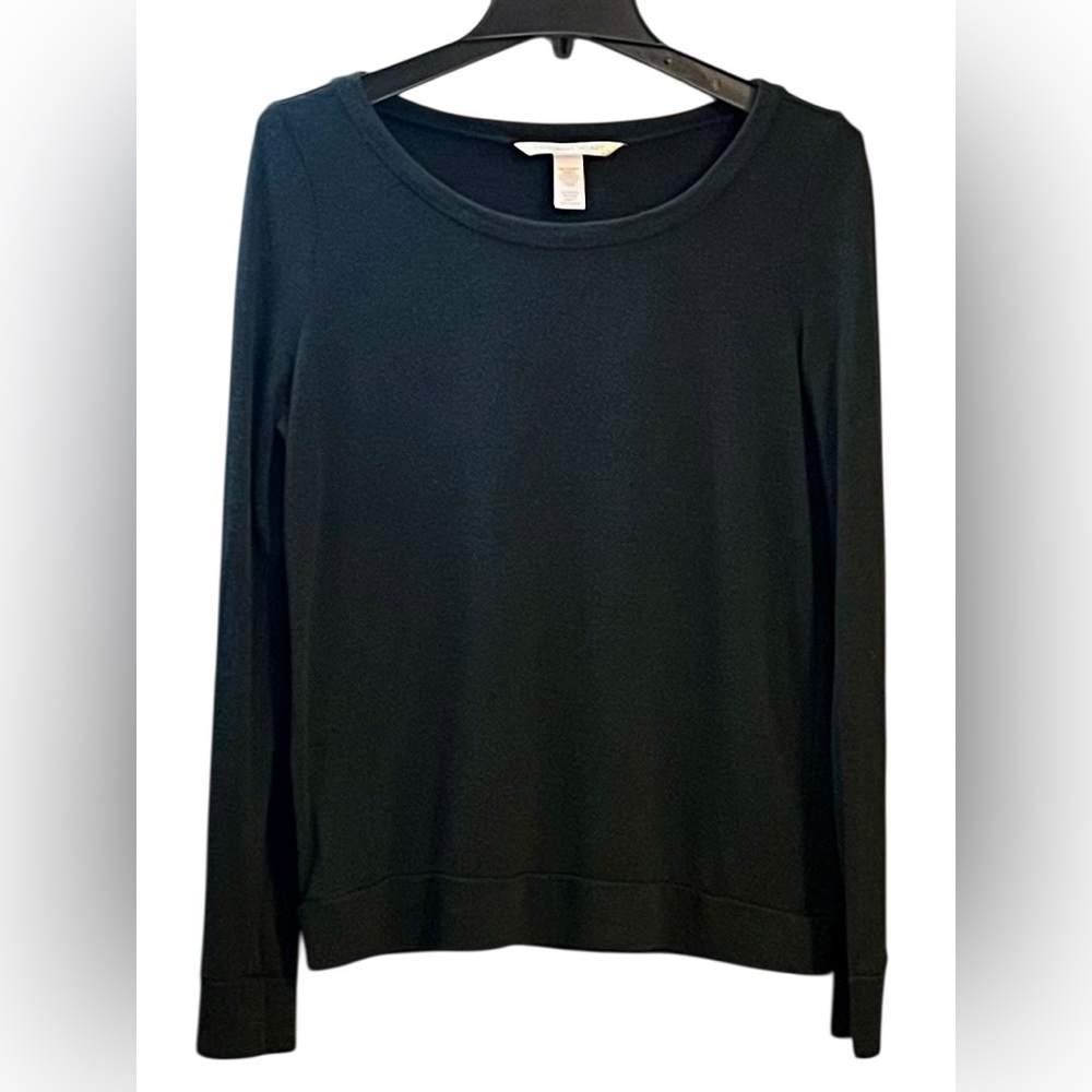 Victoria's Secret Elegant Black Long Sleeve Top